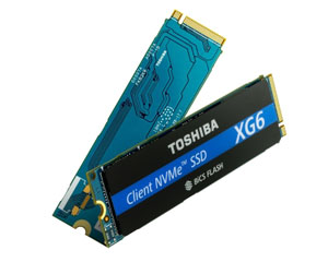 도시바, 96레이어 SSD  XG6 시리즈 발표